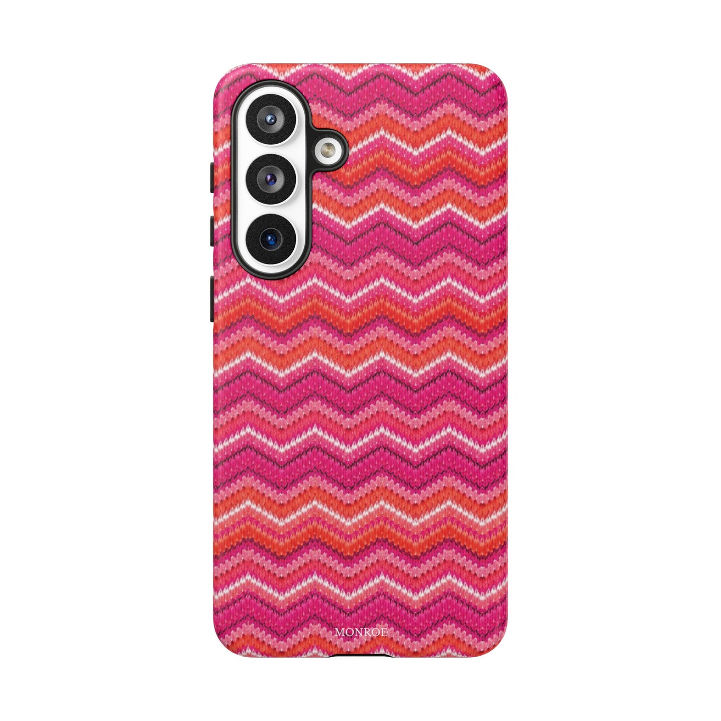 Pink Zigzag Tough Case