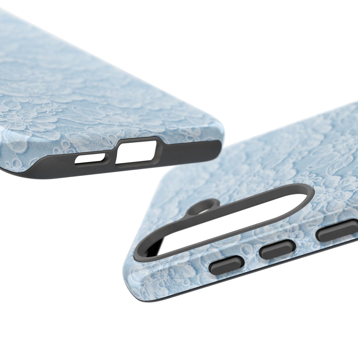 Glacier Blue Lace Tough Case