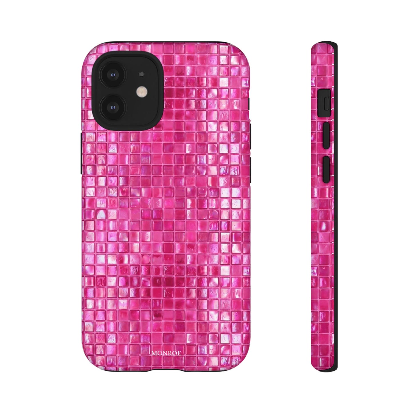 Hot Pink Mosaic Tough Case