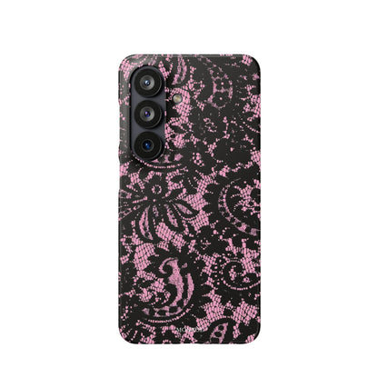 Pink Lace Pattern Case
