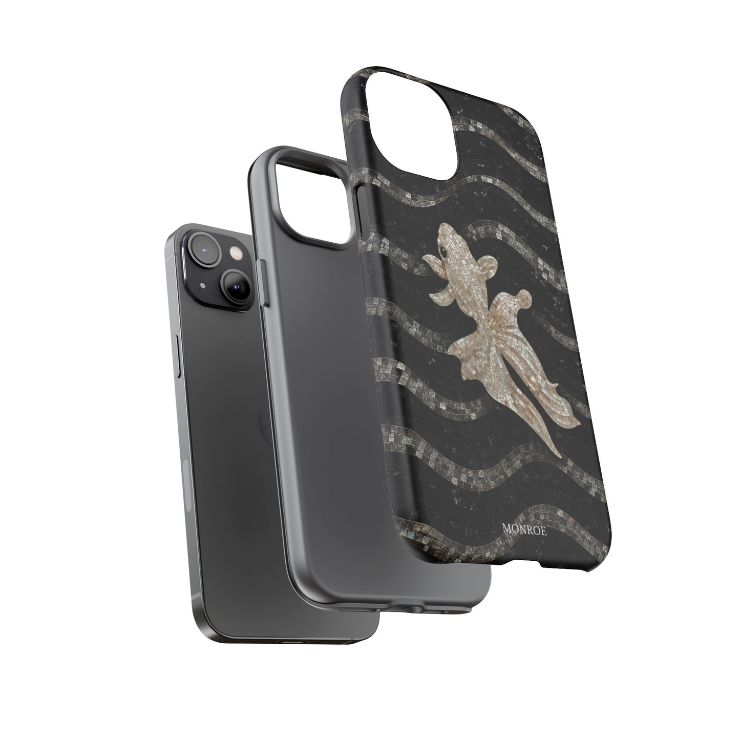 Midnight Fish Mosaic Case