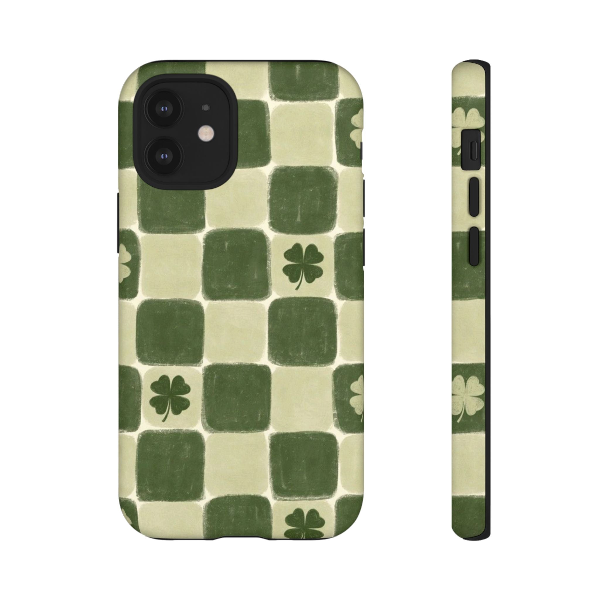 Clover Checker Tough Phone Case