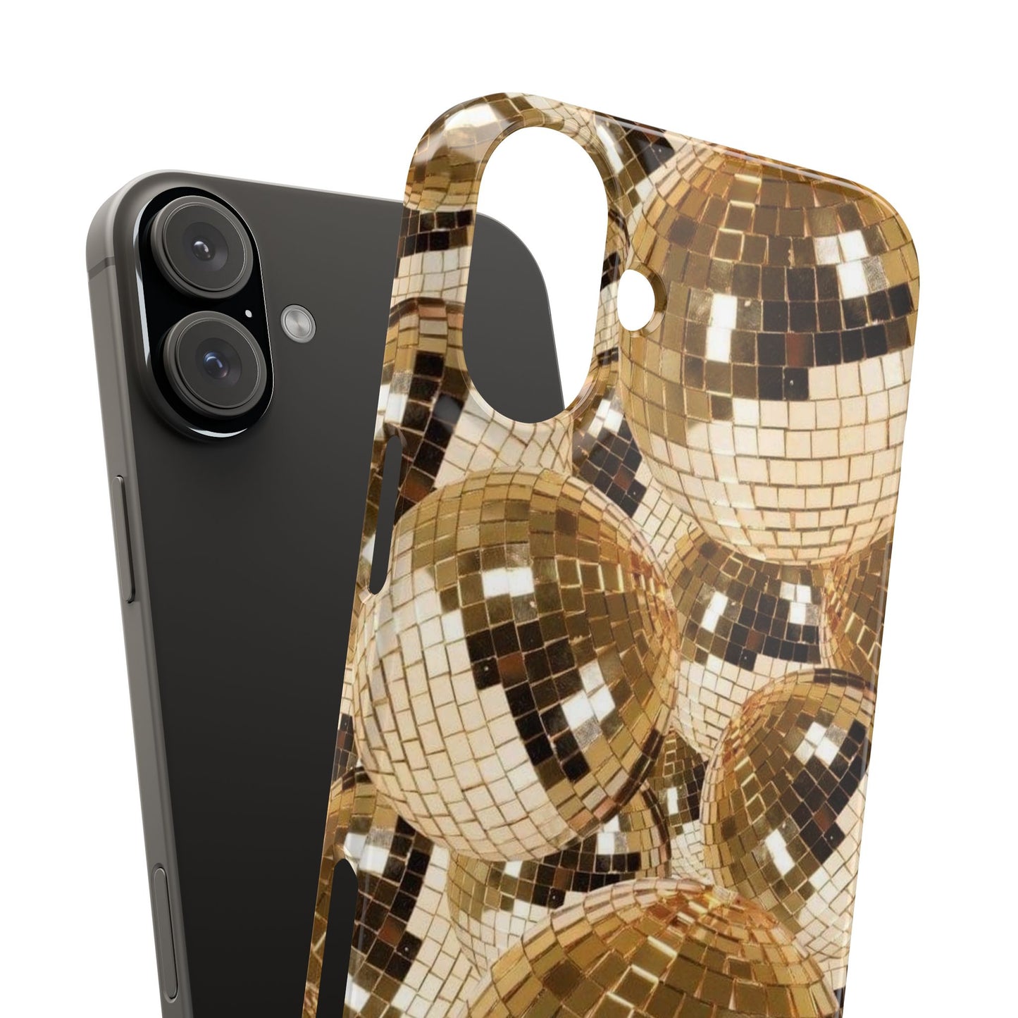 Gold Disco Ball Case