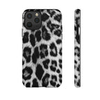 B&W Leopard Phone Case