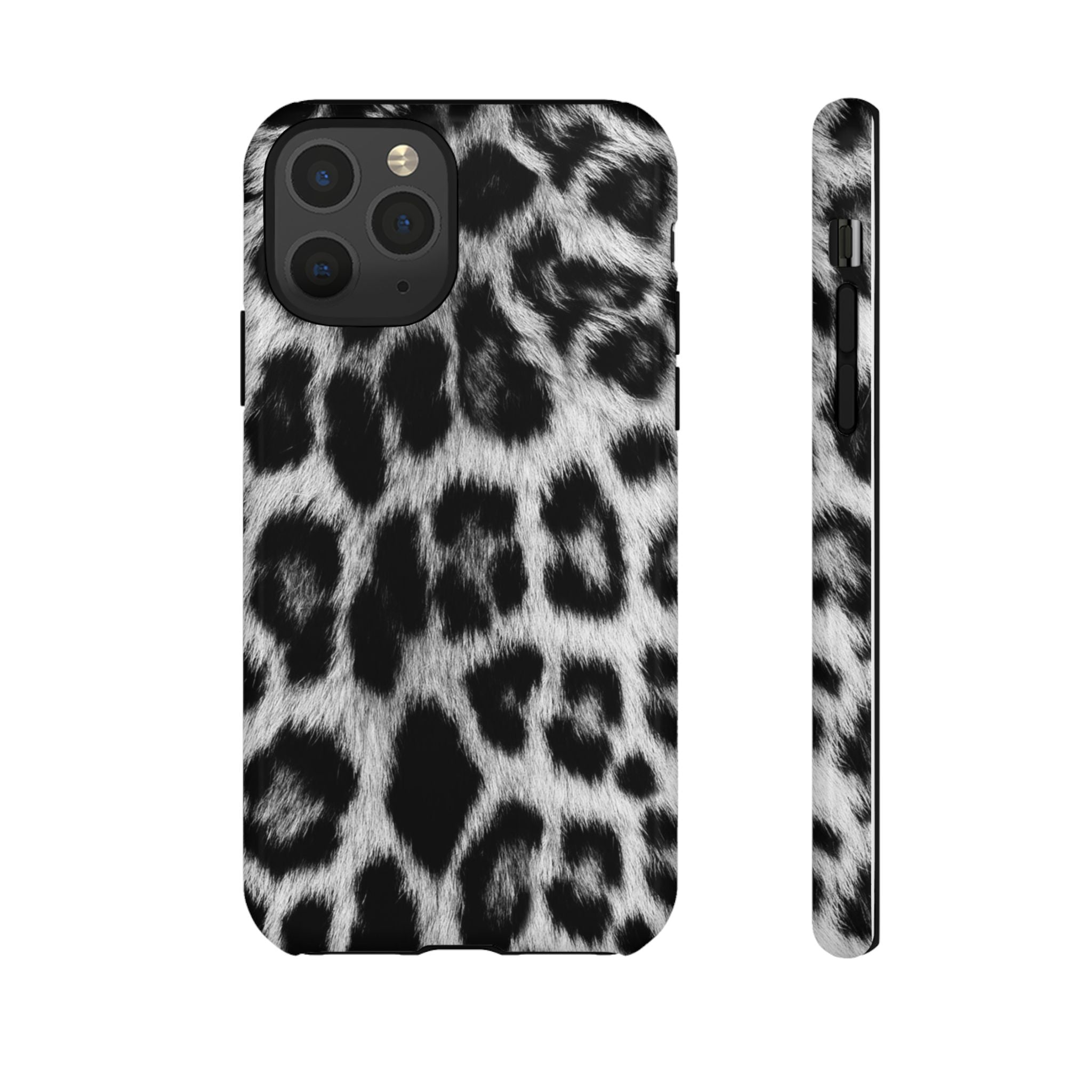 B&W Leopard Phone Case
