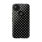 Black Polka Dot Phone Case