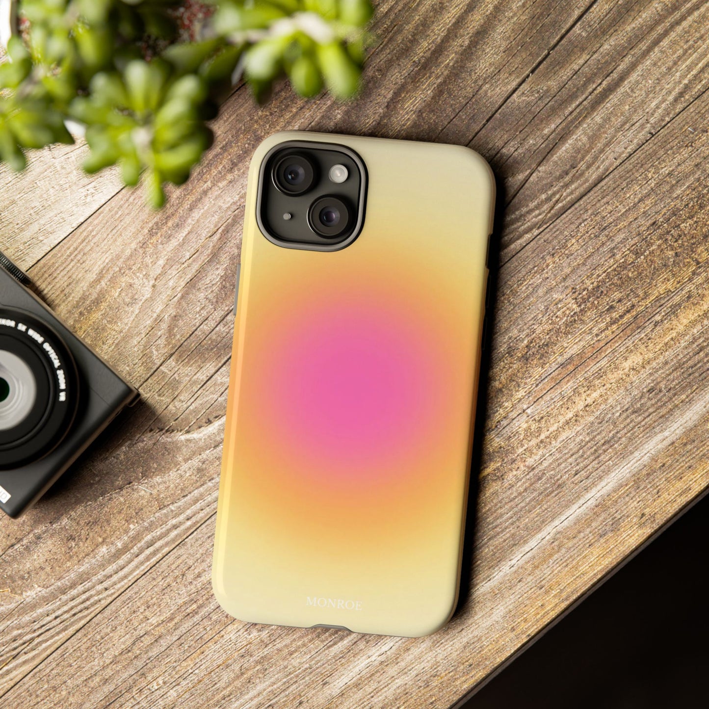 Yellow Sunset Gradient Tough Case