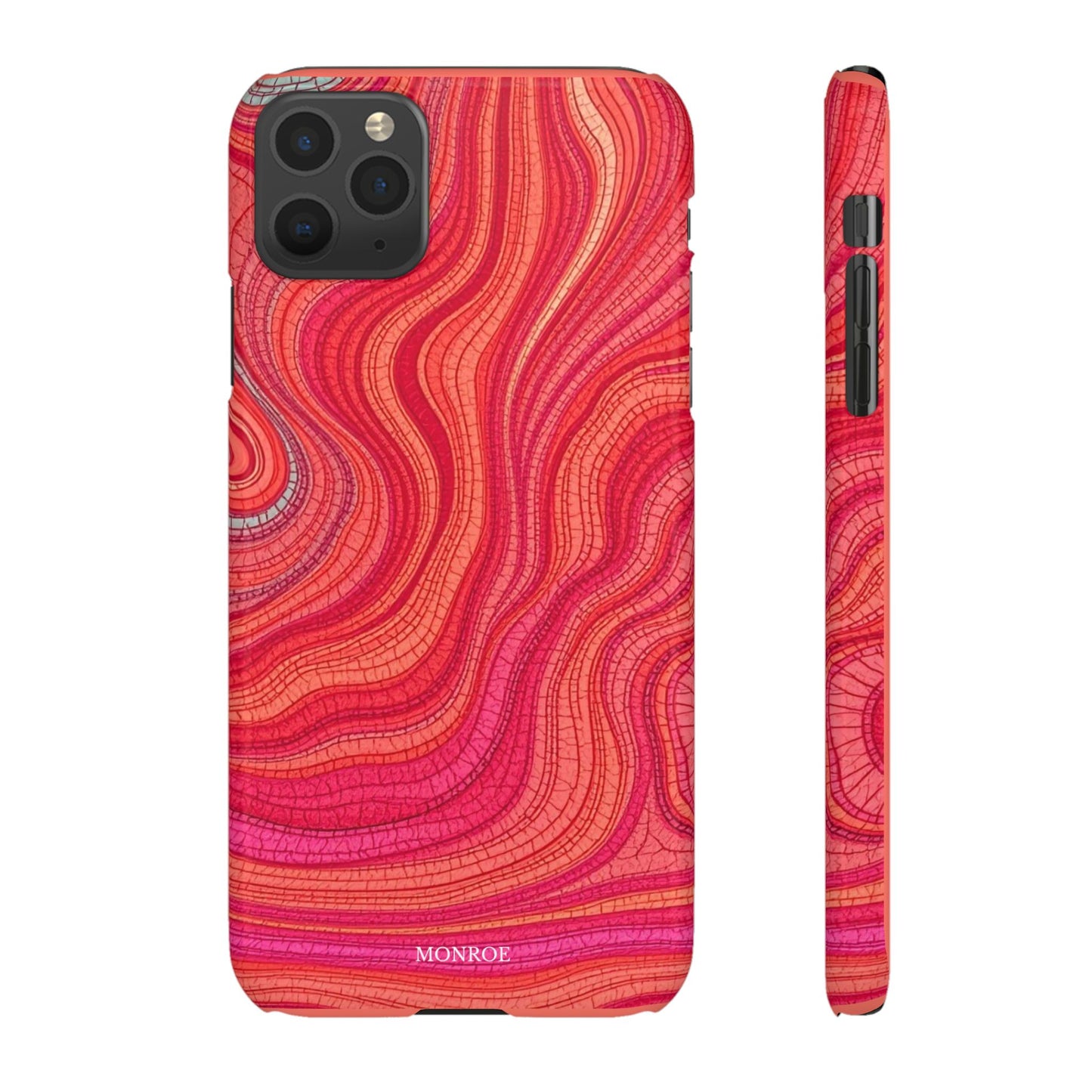 Retro Wavy Red Case