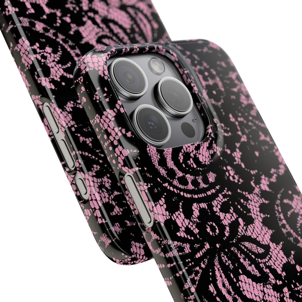 Pink Lace Pattern Case