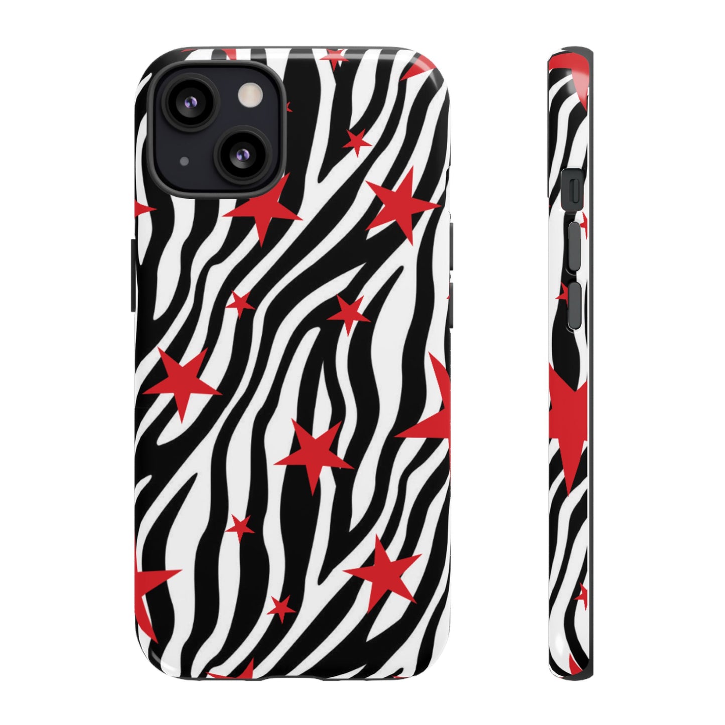 Zebra Red Stripes Tough Case