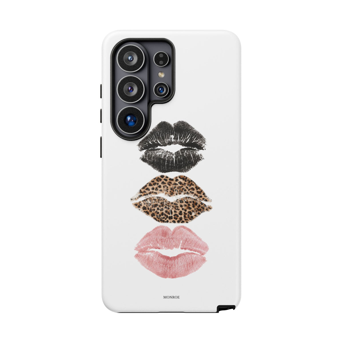 Leopard Glam Lip Tough Case