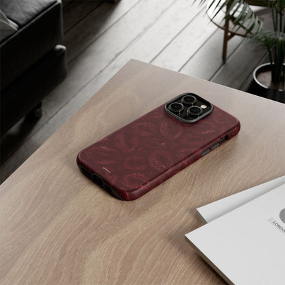 Burgundy Kiss Tough Case
