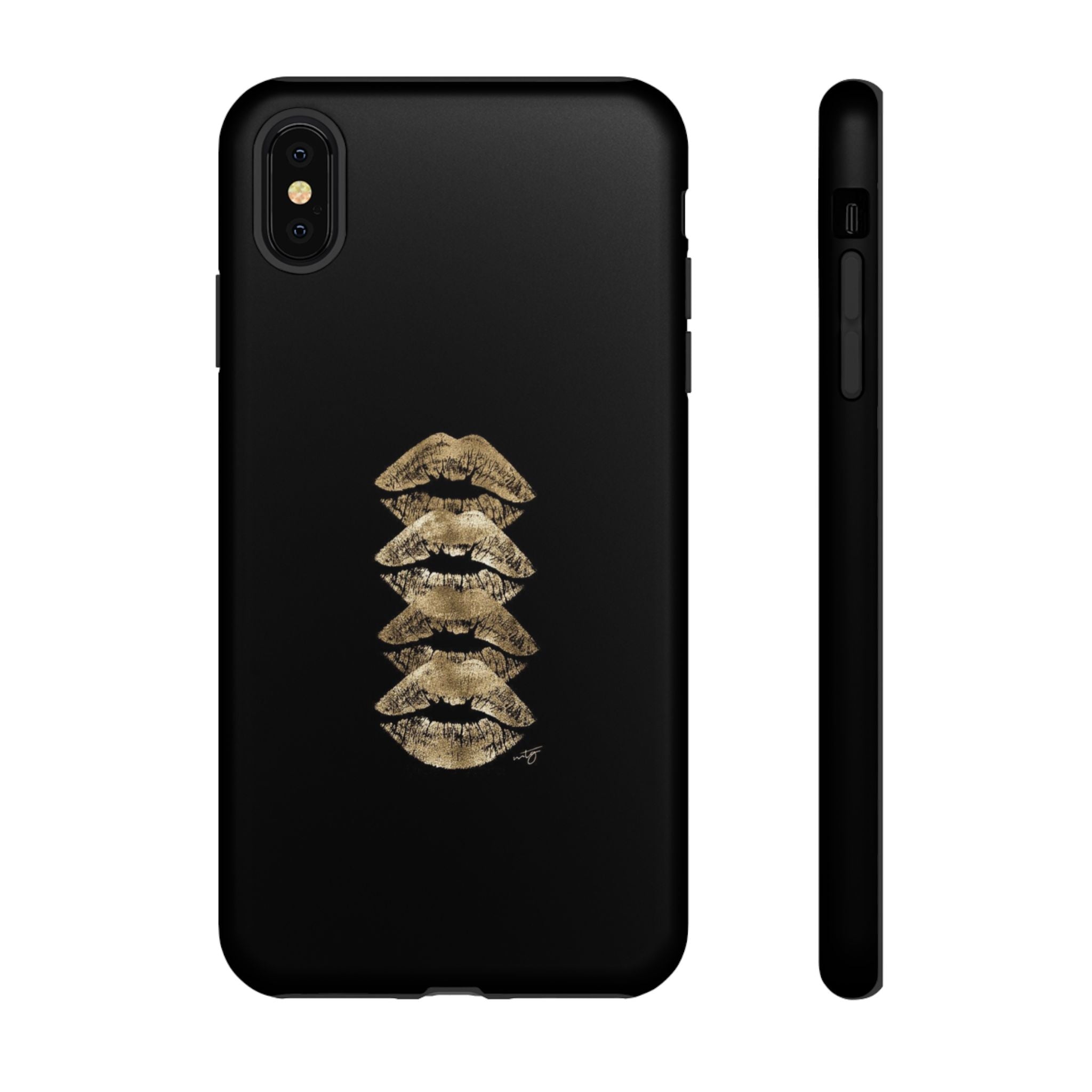 Golden Lipstick Phone Case