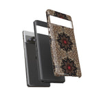 Brown Mandala Tough Protective Case