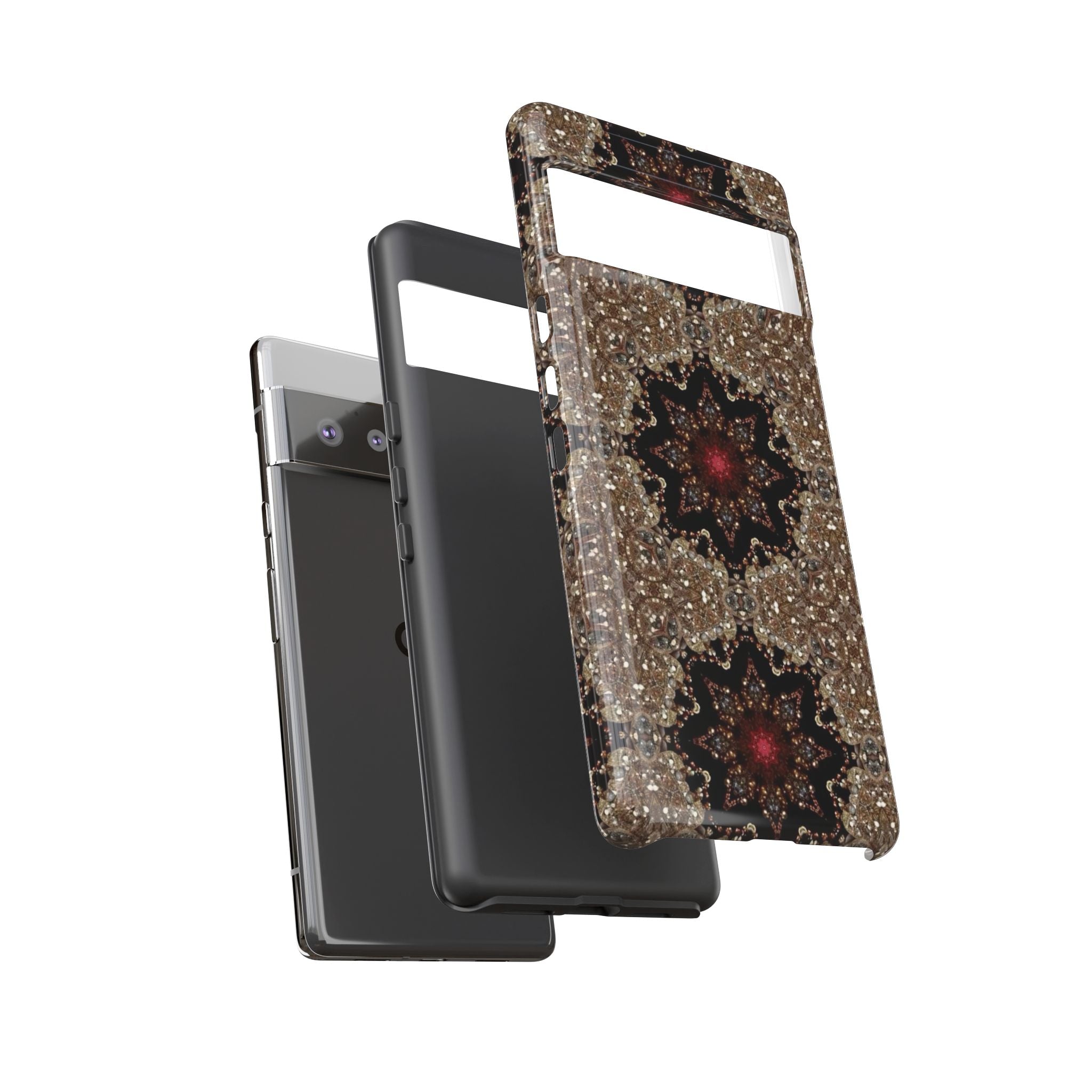 Brown Mandala Tough Protective Case