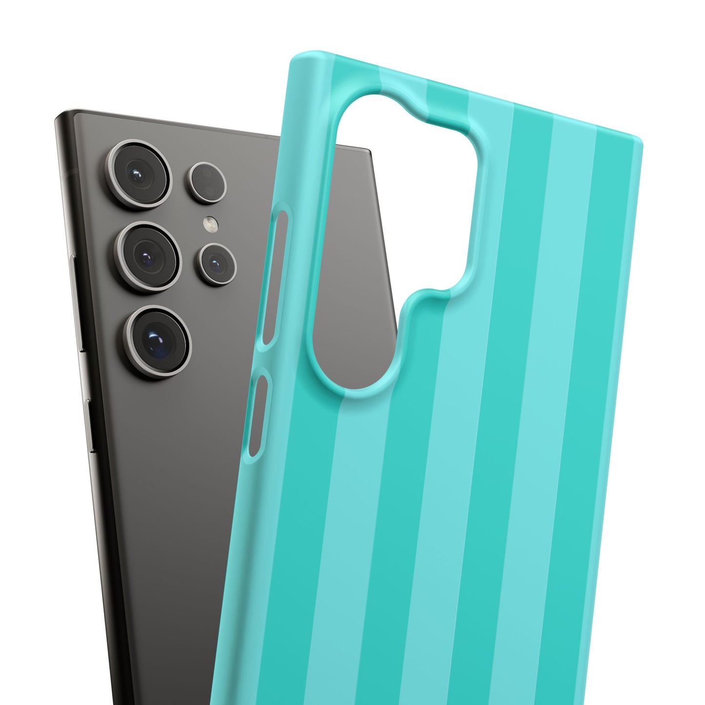 Striped Aqua Case