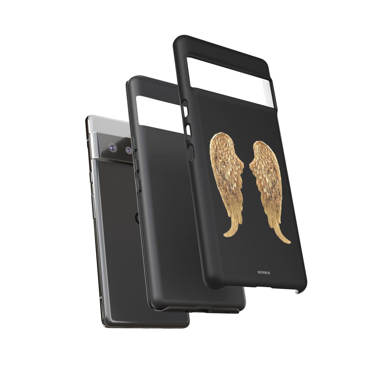 Gold Angel Wings Tough Case