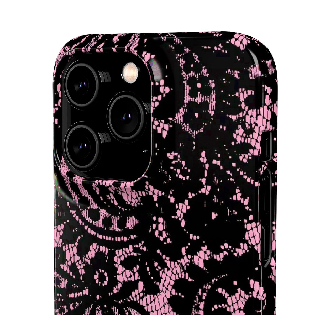 Pink Lace Pattern Case