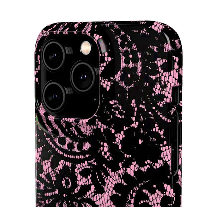 Pink Lace Pattern Case