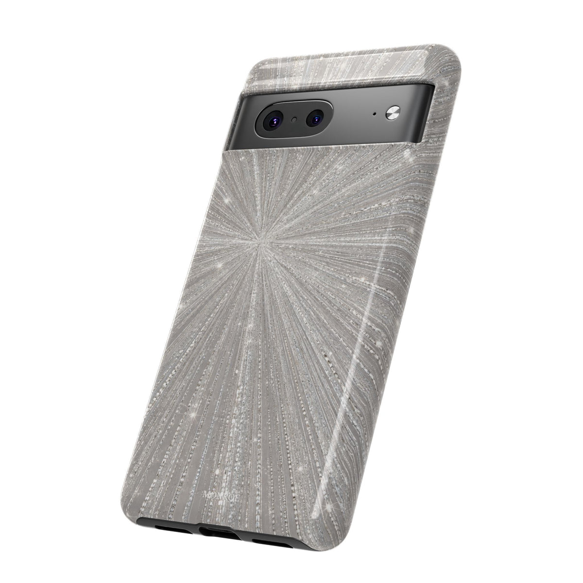 Sparkling Silver Burst Tough Case