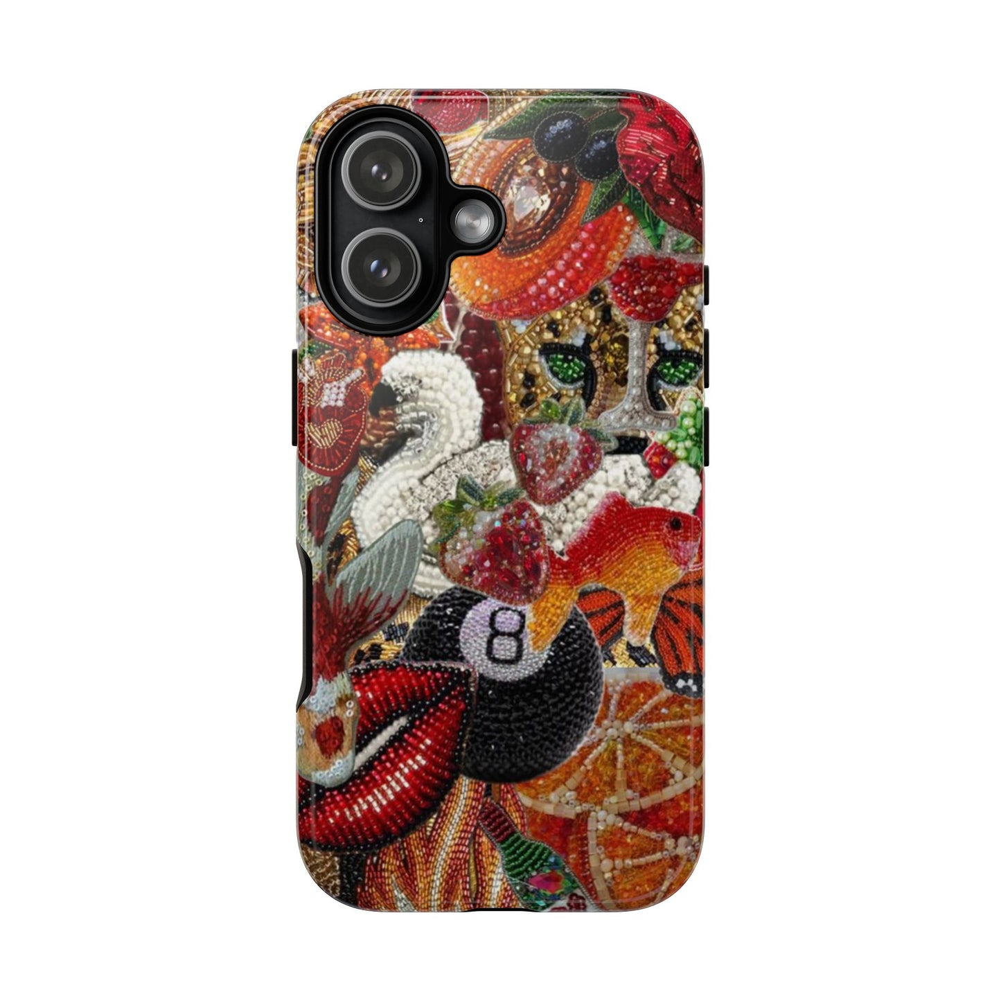 Decorative Collage Tough Case