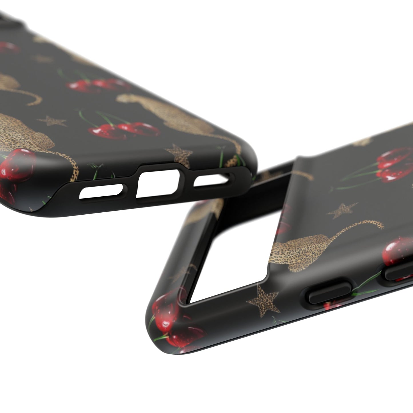 Leopard & Cherry Tough Case