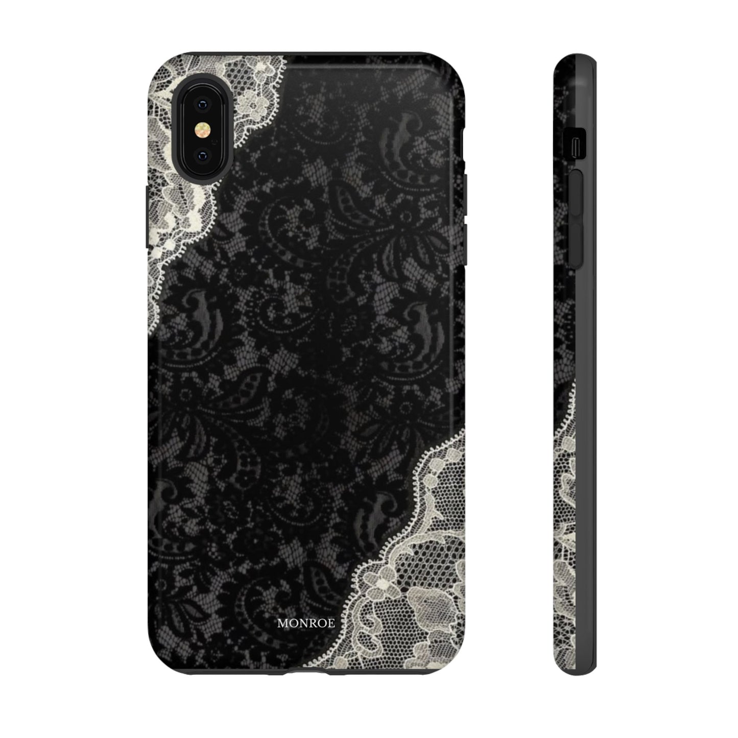 Black & White Edged Tough Case