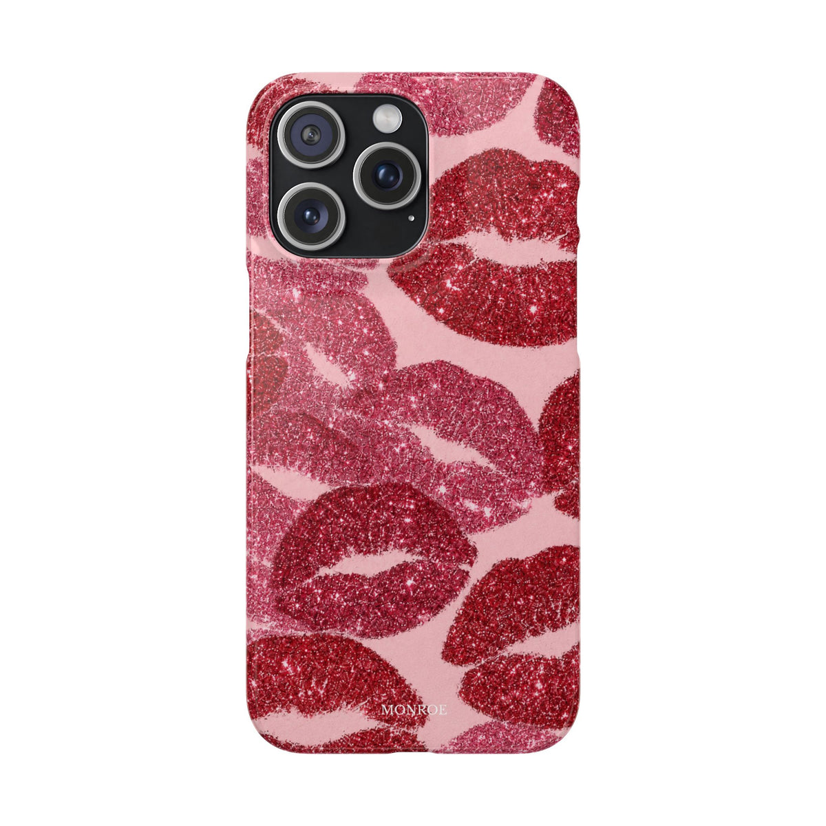 Pink Glitter Kiss Case