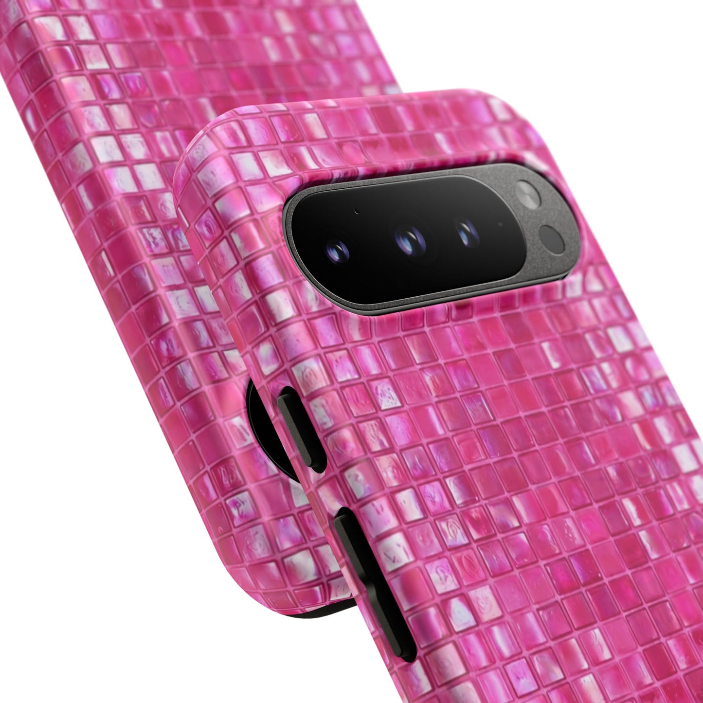 Hot Pink Mosaic Tough Case