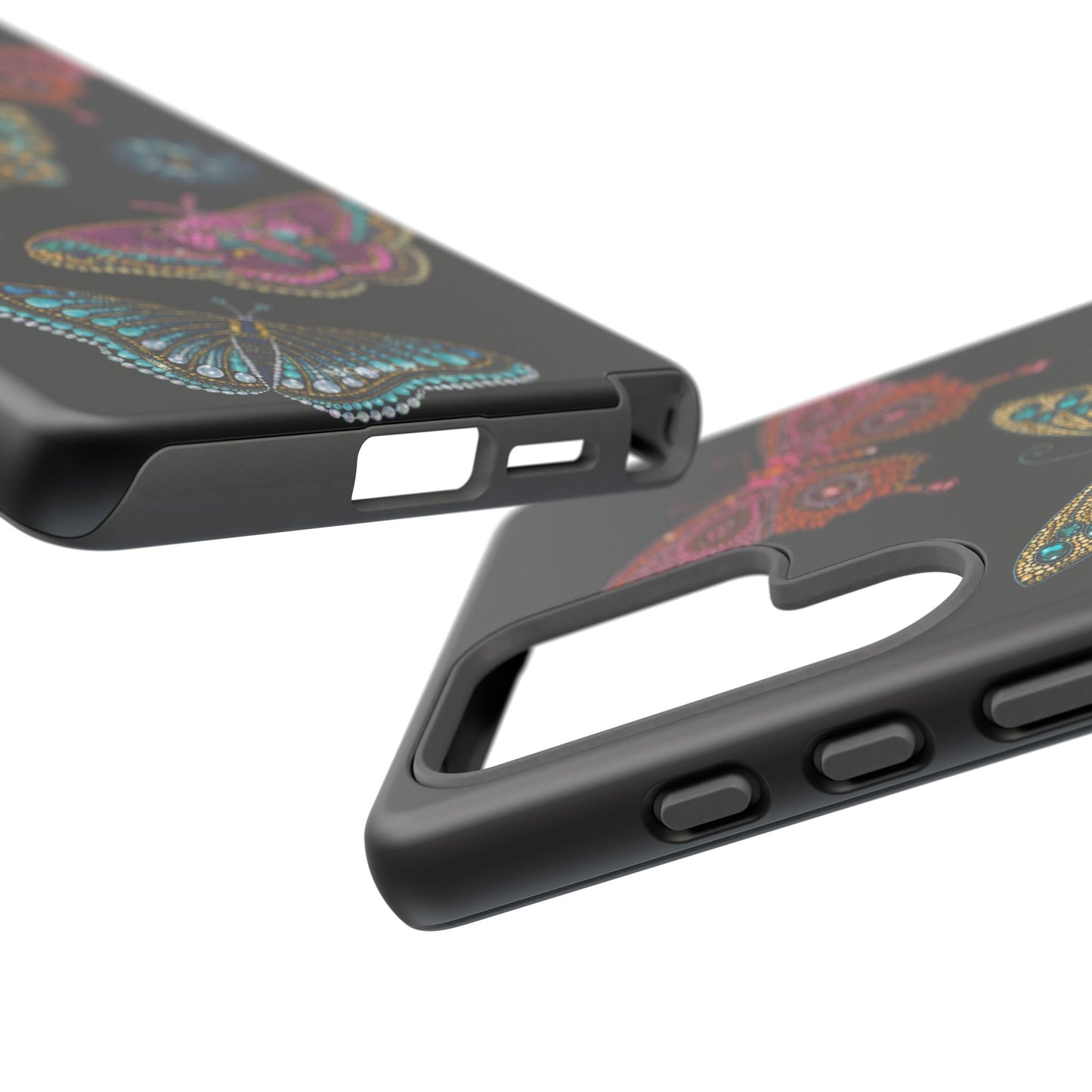 Butterfly Beaded Tough Case