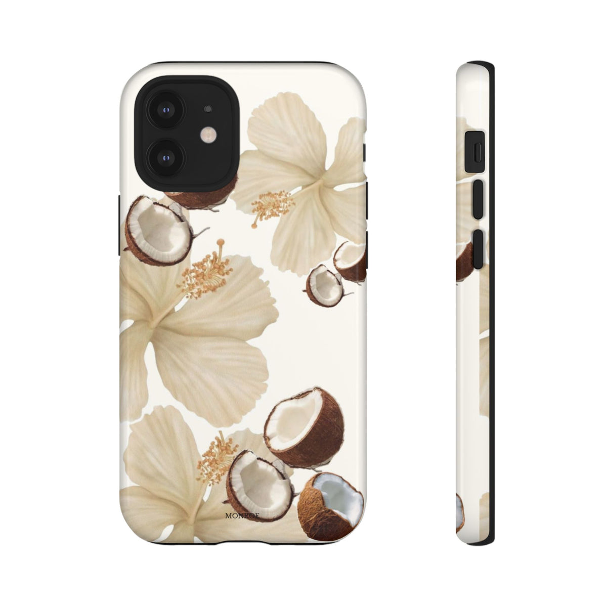 Tropical Coconut Floral Tough Case