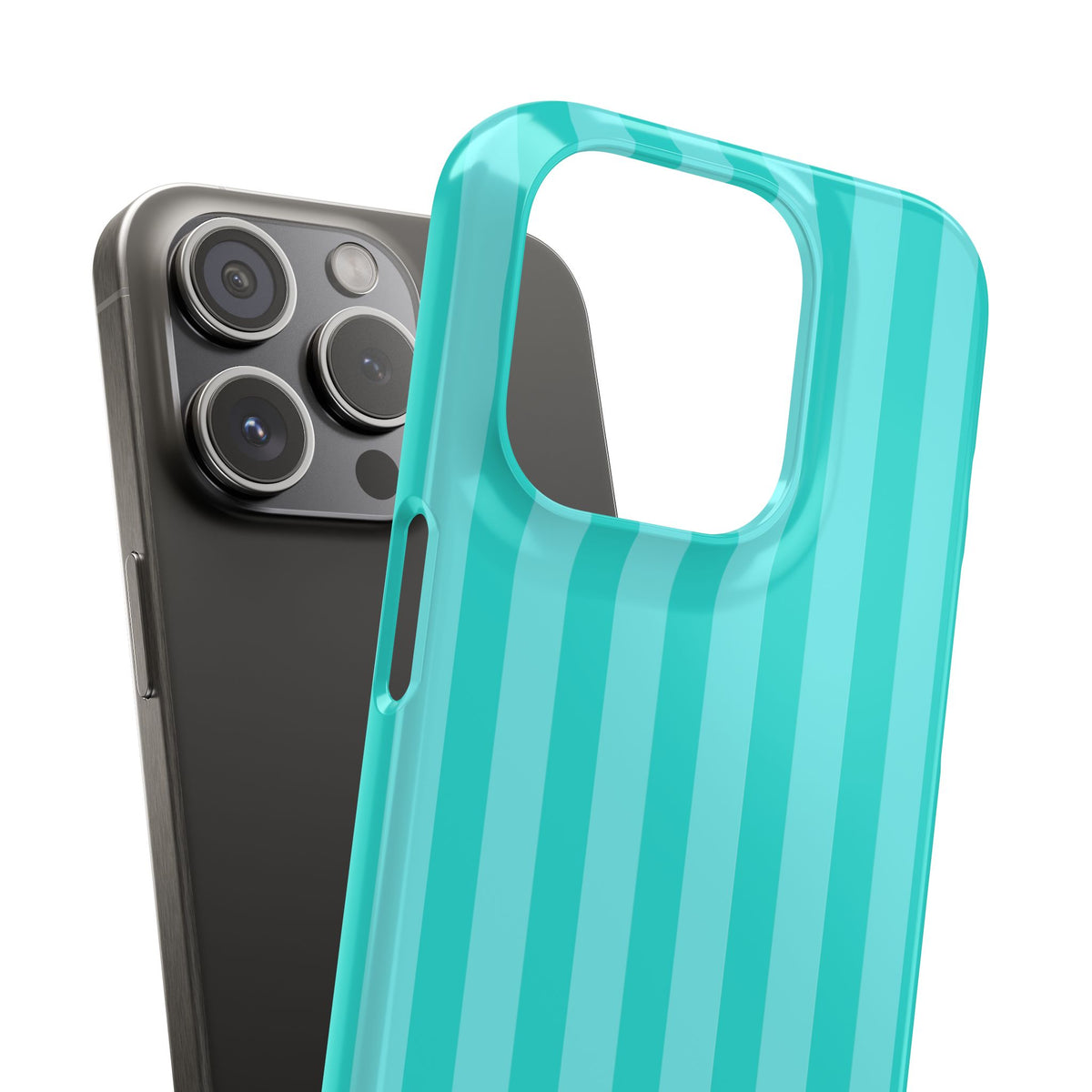 Striped Aqua Case