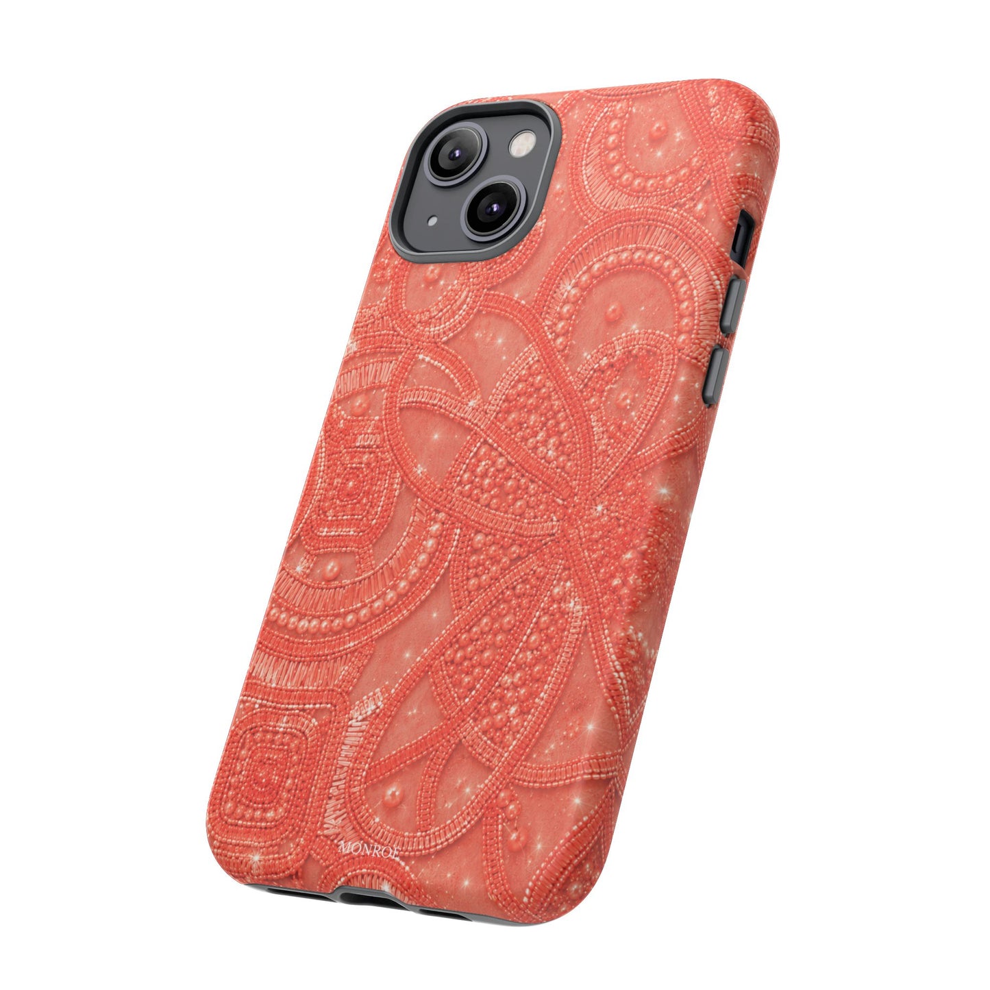 Coral Lace Tough Case