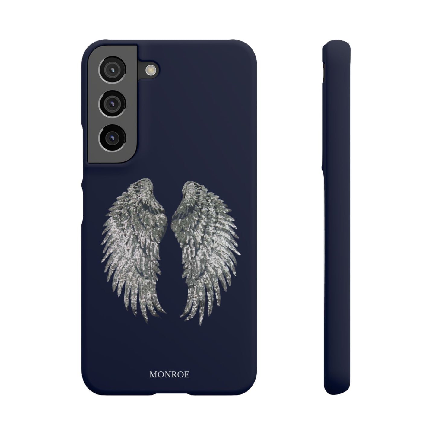 Navy Angel Wings Case
