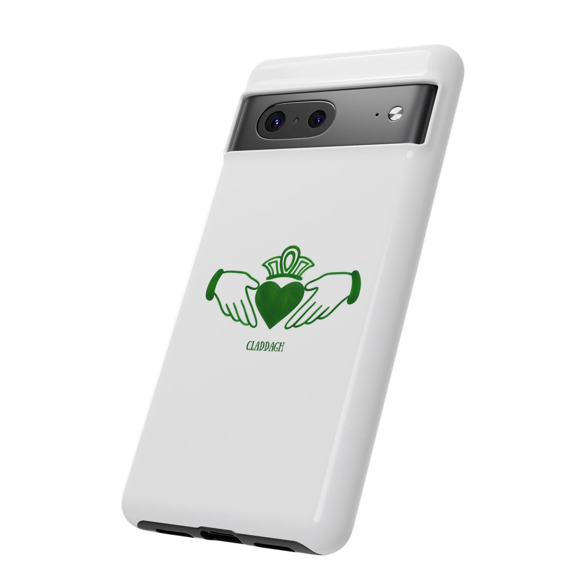 Irish Claddagh Symbol Green Tough Case