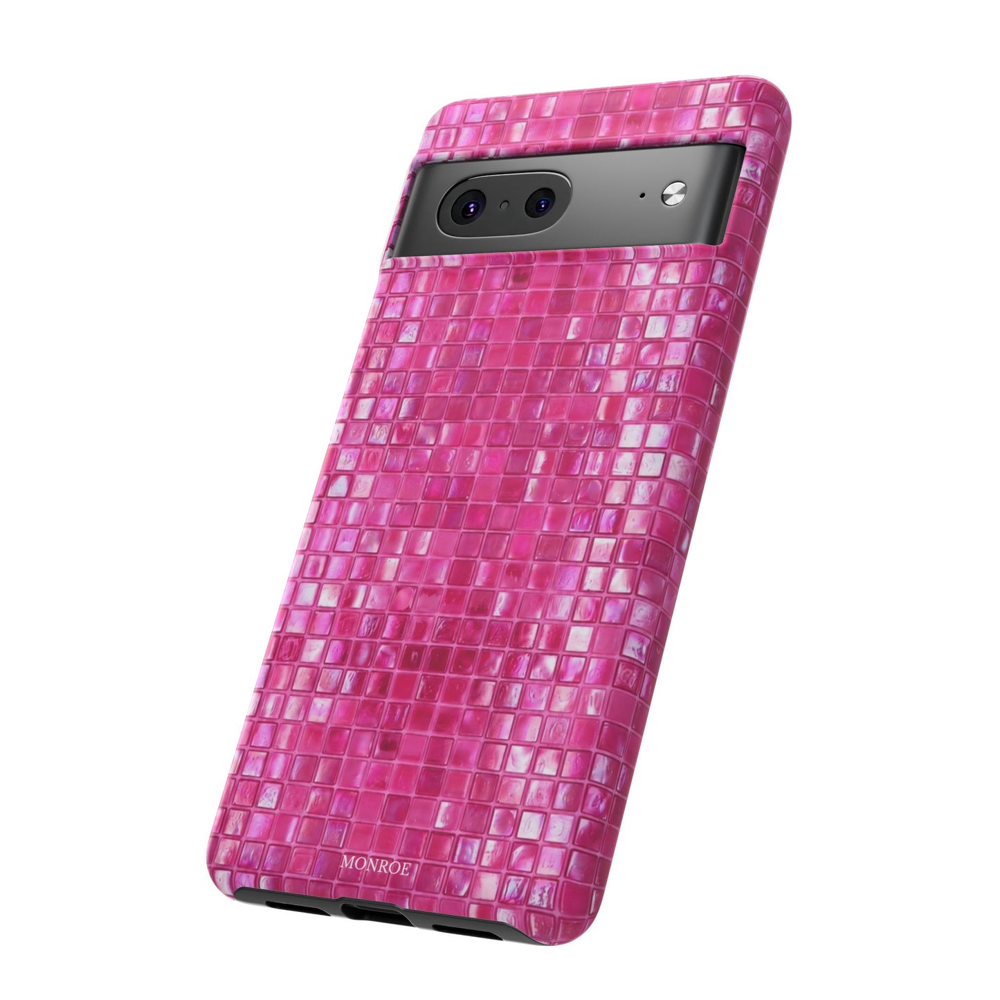 Hot Pink Mosaic Tough Case