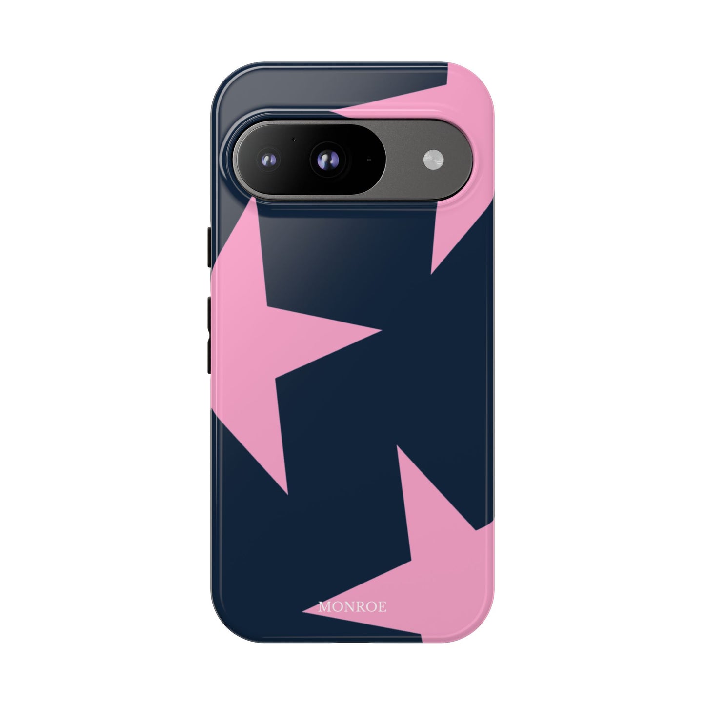 Navy & Pink Star Tough Cover