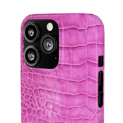 Purple Croc Case