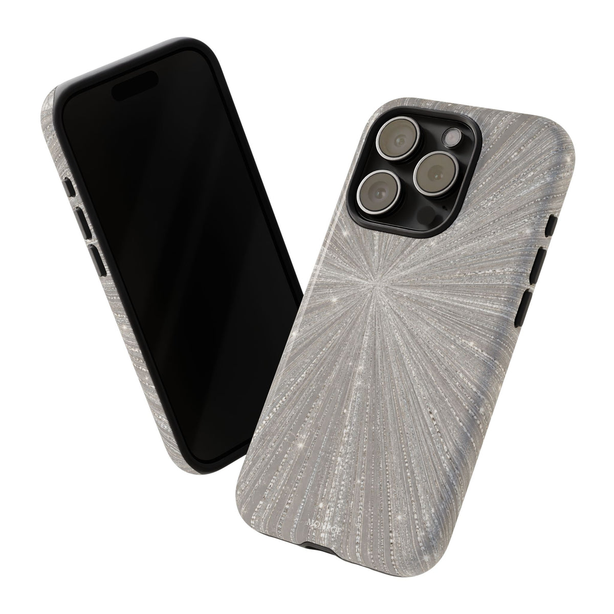 Sparkling Silver Burst Tough Case