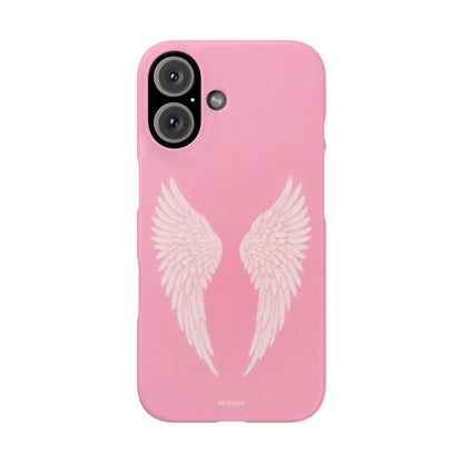 Pink Angel Wings Case