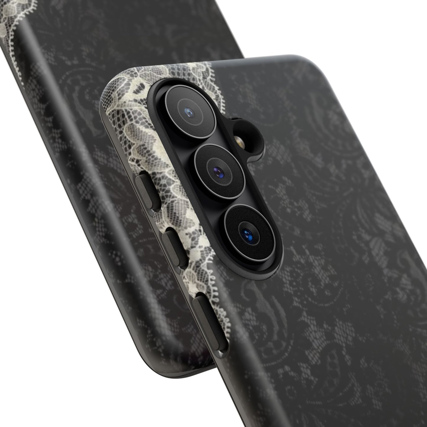 Black & White Edged Tough Case