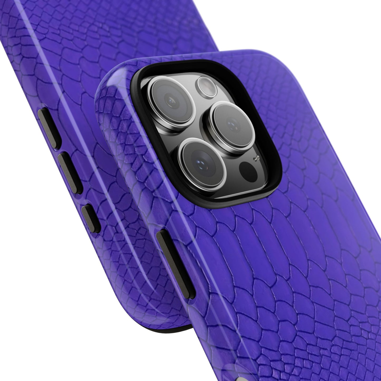 Dark Purple Snake Tough Case