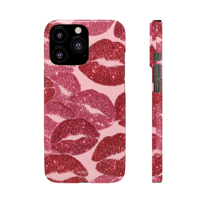 Pink Glitter Kiss Case