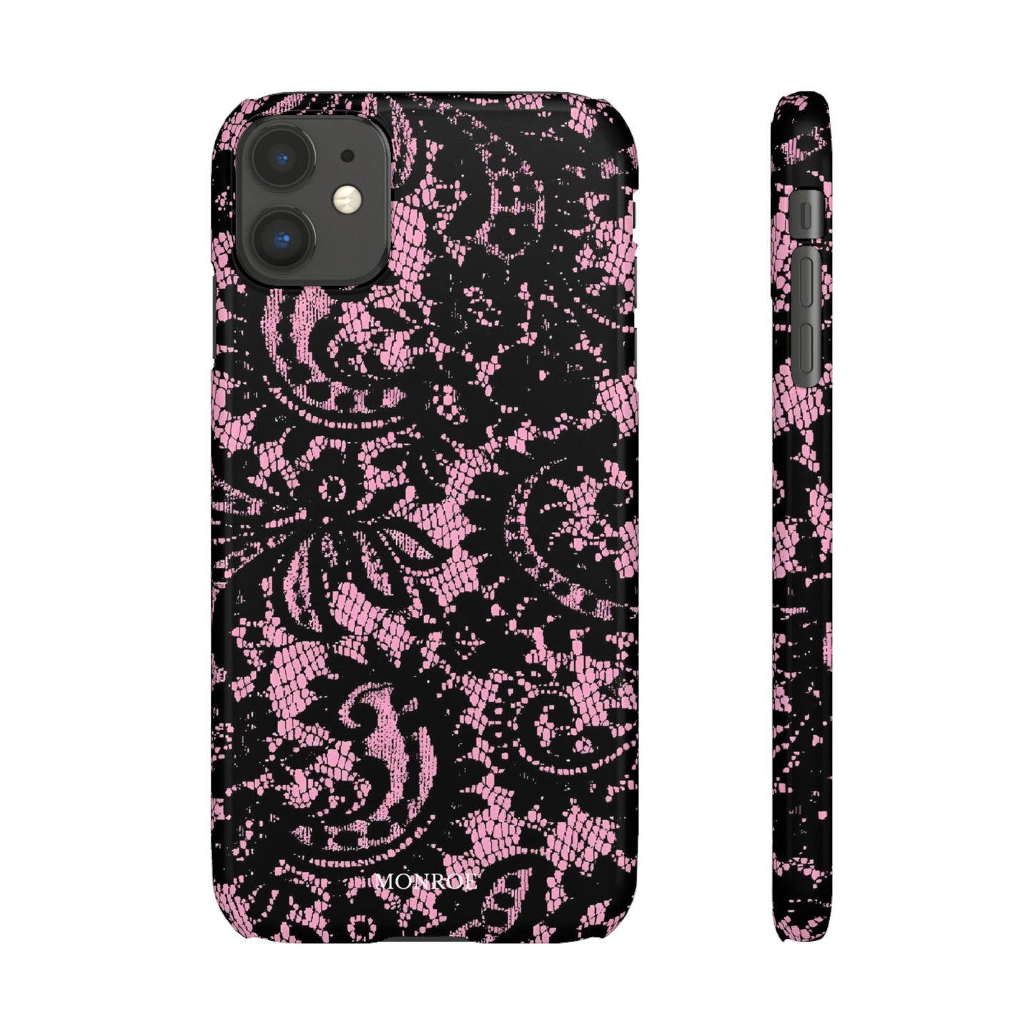 Pink Lace Pattern Case
