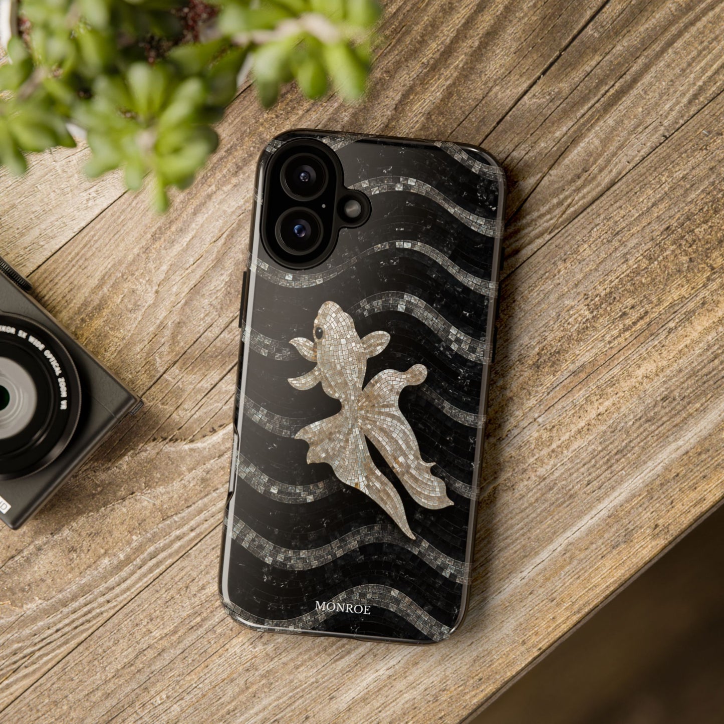 Midnight Fish Mosaic Case