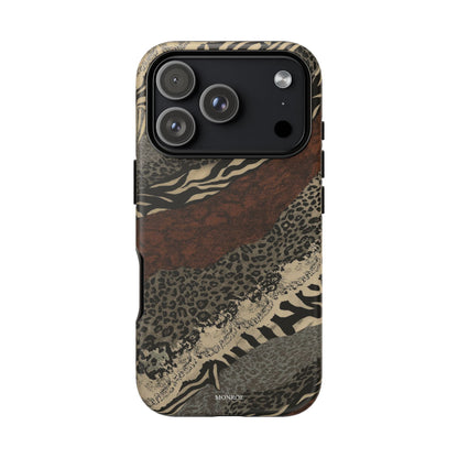 Safari Stripe Tough Phone Case