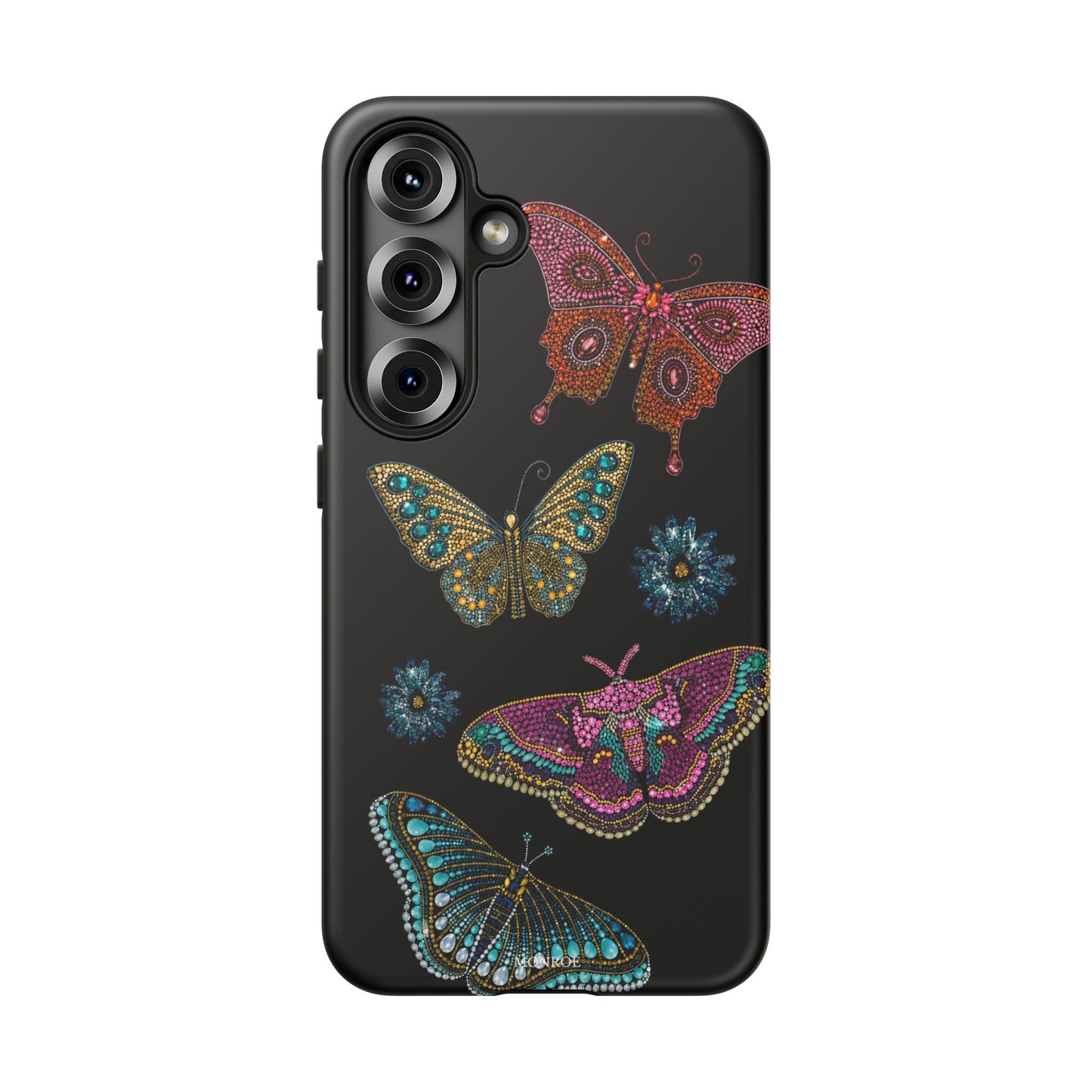 Butterfly Beaded Tough Case