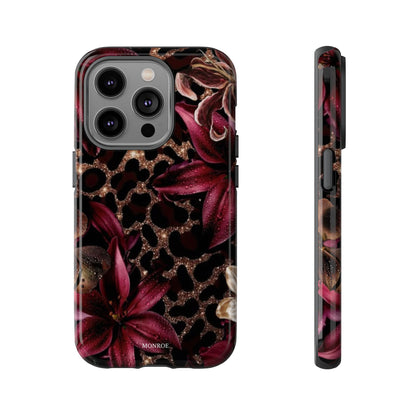 Burgundy Lily Tough Case