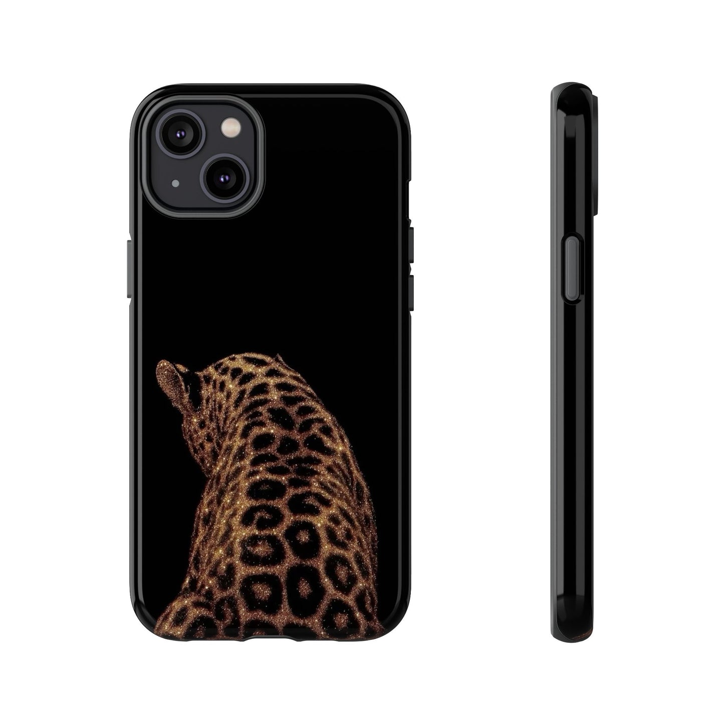 Leopard Back Tough Phone Case