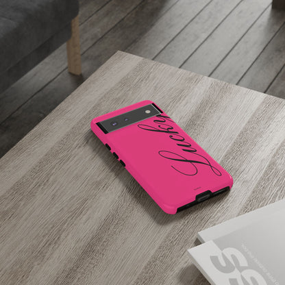 Hot Pink 'Lucky' Tough Case